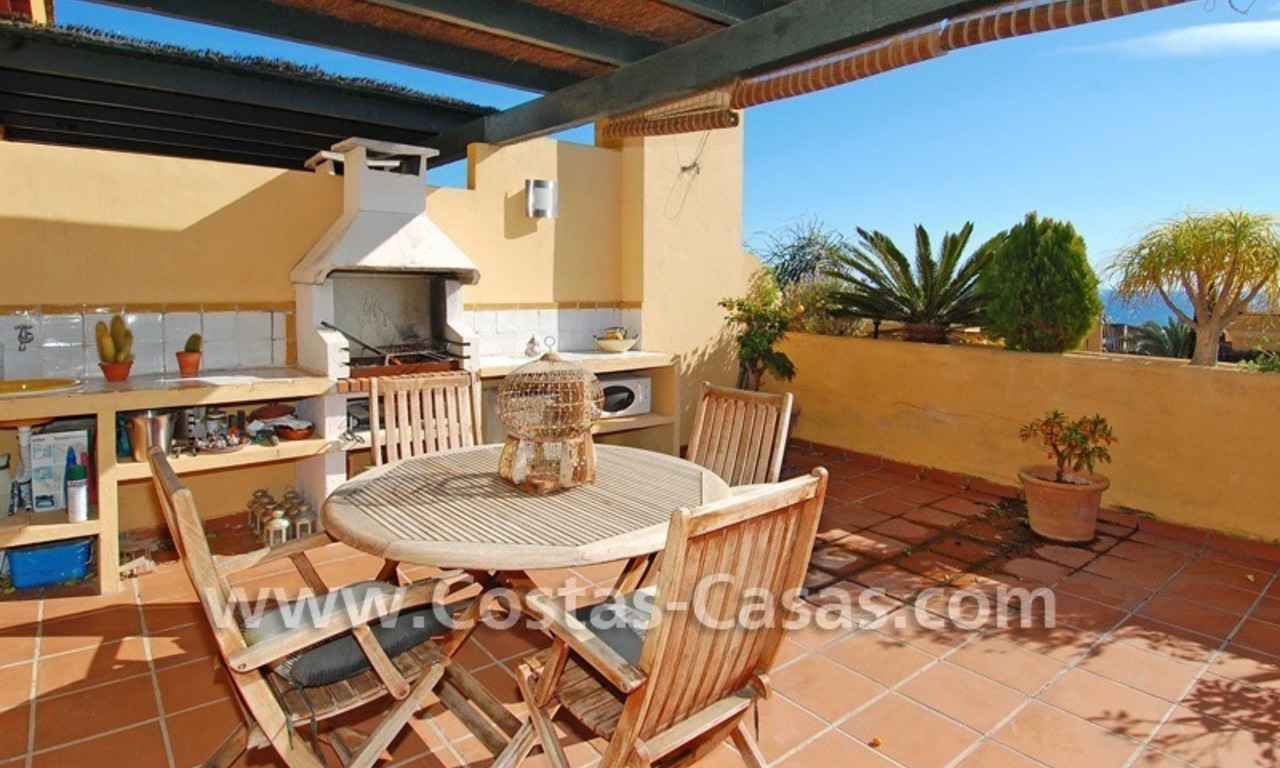 Cozy and trendy townhouse to buy on the Golden Mile in Marbella 2