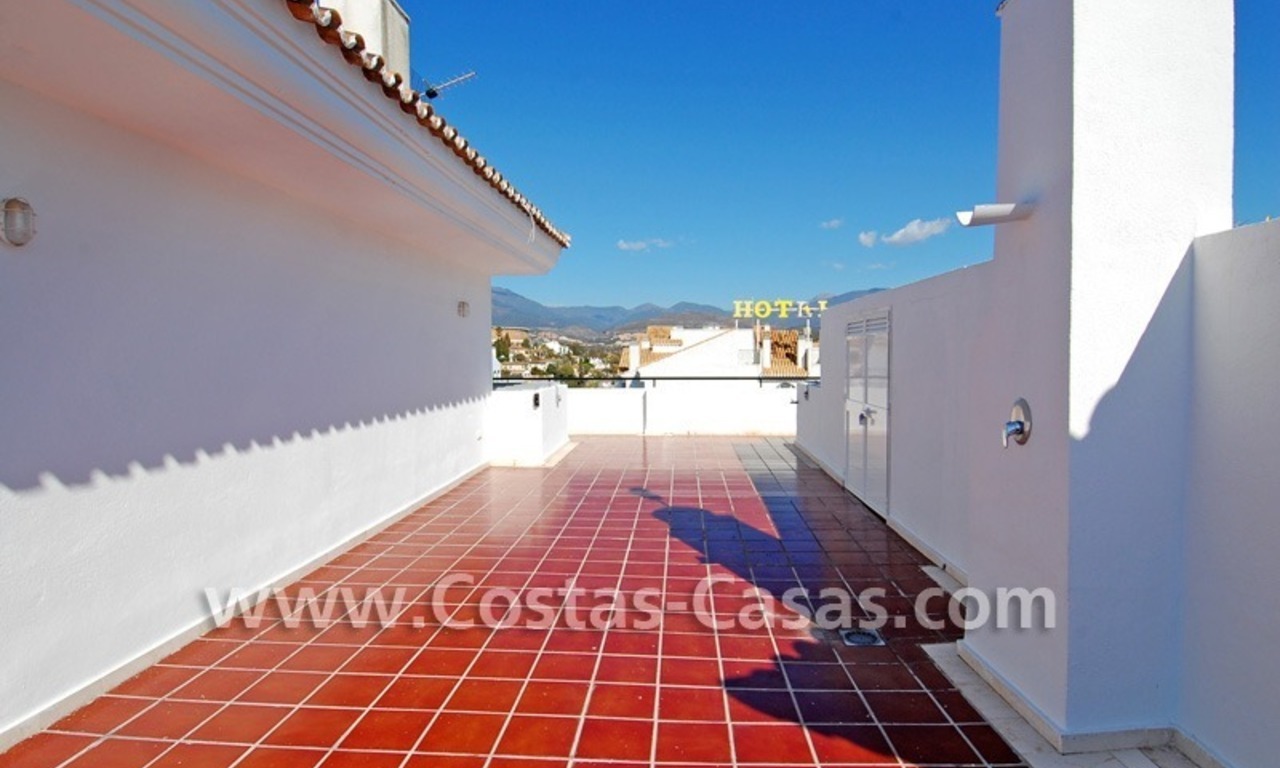 Double penthouse apartment to buy in central Puerto Banus, Marbella 2