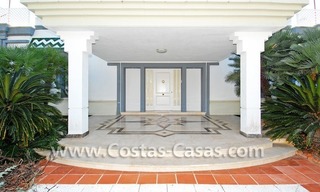 Frontline beach detached villa for sale on gated beachfront complex, Marbella - Estepona 10