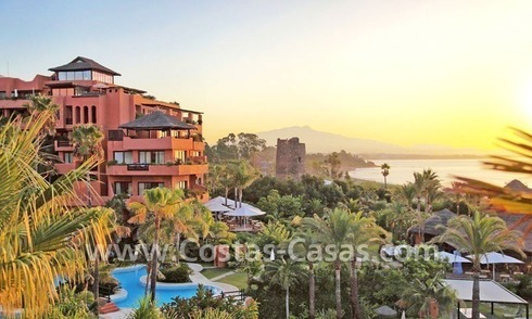 Kempinski Estepona: Beachfront luxury apartment for sale, private wing 5* hotel 