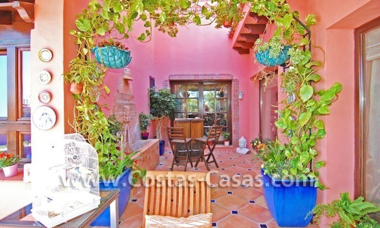Exclusive Andalusian styled villa to buy on the Golden Mile in Marbella 7
