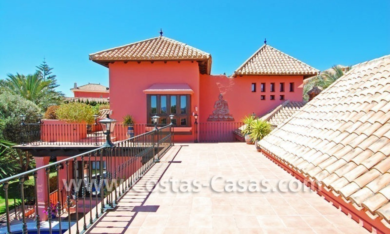 Exclusive Andalusian styled villa to buy on the Golden Mile in Marbella 3
