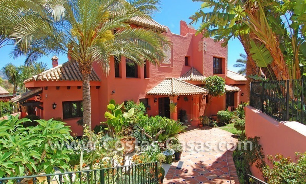 Exclusive Andalusian styled villa to buy on the Golden Mile in Marbella 5