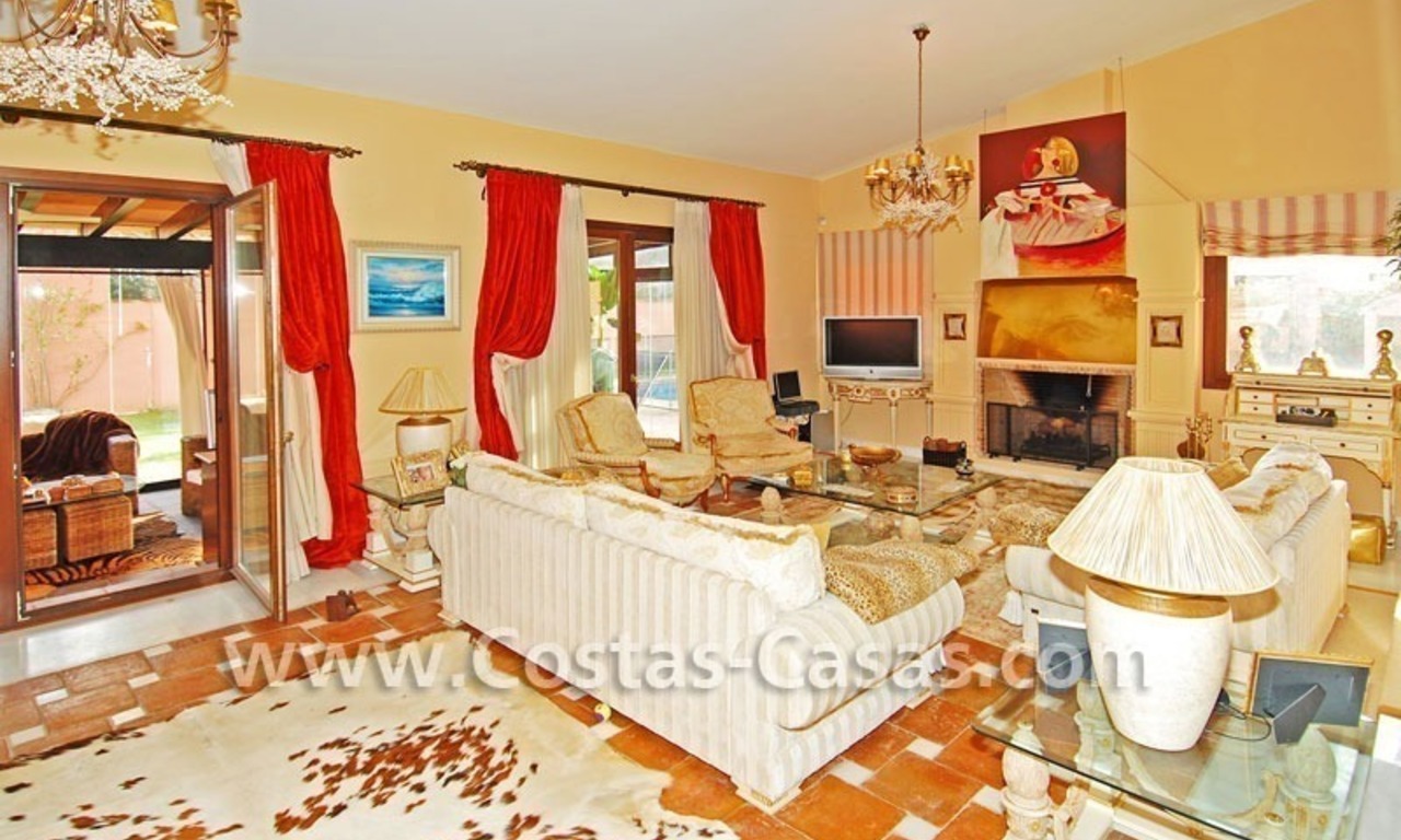 Beach side Andalusian styled luxury villa for sale in Puerto Banus – Marbella 15