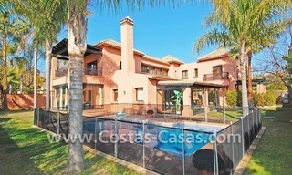 Beach side Andalusian styled luxury villa for sale in Puerto Banus – Marbella 1