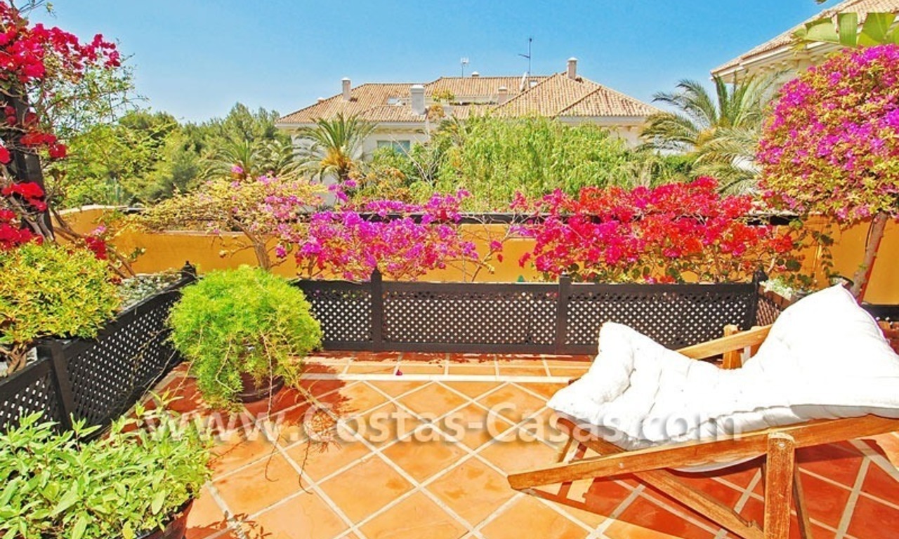 Luxury large penthouse apartment for sale on the Golden Mile in Marbella 3