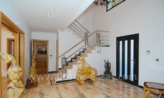 Modern style front line beach villa for holiday rent in Marbella 15