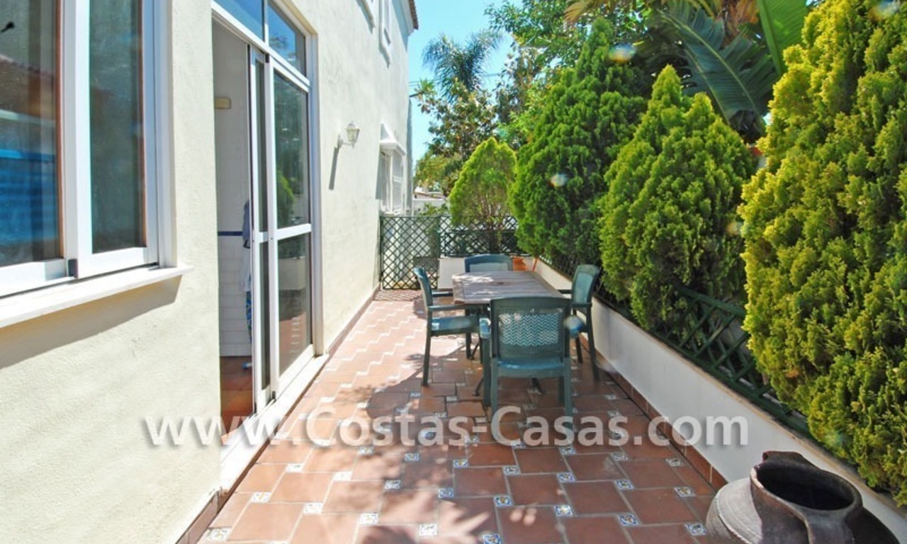 Modern Andalusian styled beachside villa for sale in Marbella 3