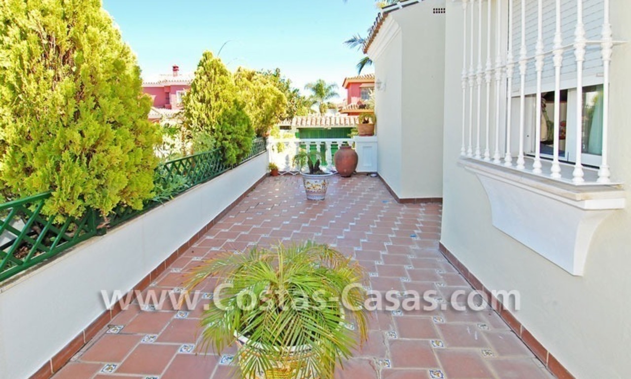 Modern Andalusian styled beachside villa for sale in Marbella 4