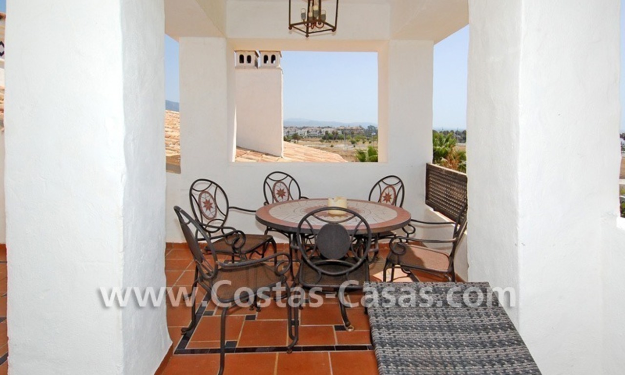 4-bedroomed penthouse apartment for sale on the beachfront complex in Marbella 8