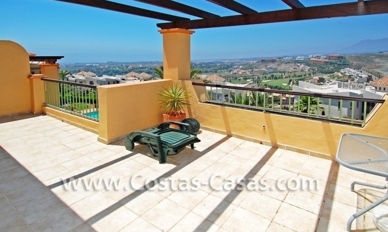 Bargain luxury golf penthouse apartment to buy in a golf resort, Benahavis - Estepona - Marbella 0