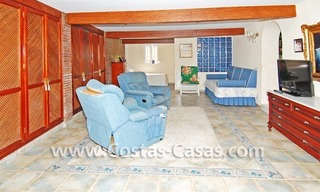 Andalusian styled beachside villa for sale in complex of villas in Marbella west 4