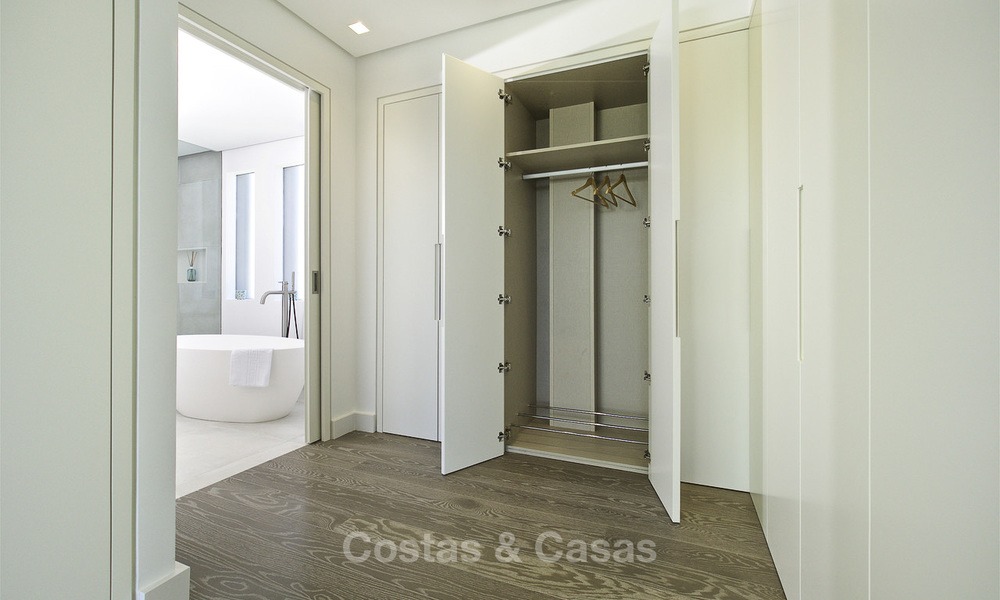 New modern luxury design villas for sale, Marbella - Benahavis, ready to move in, golf and sea views 13542
