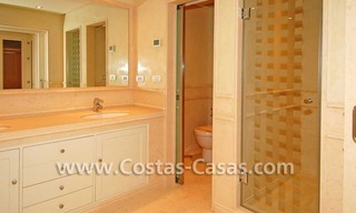 Luxury frontline beach apartment for sale, first line beach complex, New Golden Mile, Marbella -Estepona 18