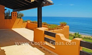 Luxury frontline beach apartment for sale, first line beach complex, New Golden Mile, Marbella -Estepona 4