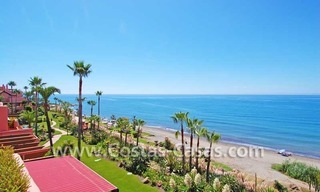 Luxury frontline penthouse apartment for sale, exclusive first line beach complex, New Golden Mile, Marbella - Estepona 5