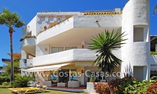 Luxury first line beach ground floor apartment for sale, frontline beach, New Golden Mile, Marbella - Estepona 4