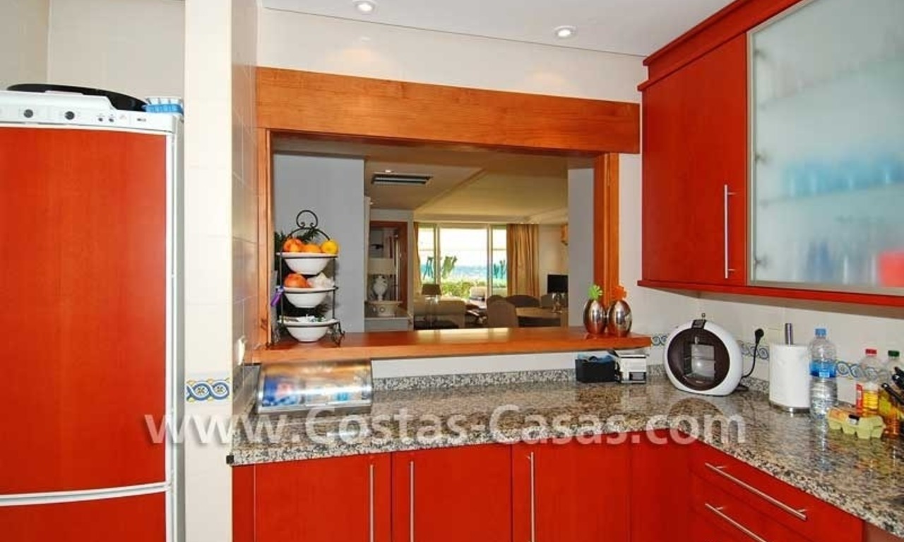 Luxury first line beach ground floor apartment for sale, frontline beach, New Golden Mile, Marbella - Estepona 10