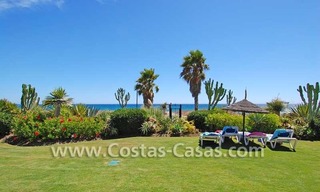 Luxury first line beach ground floor apartment for sale, frontline beach, New Golden Mile, Marbella - Estepona 21
