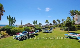 Luxury first line beach ground floor apartment for sale, frontline beach, New Golden Mile, Marbella - Estepona 22