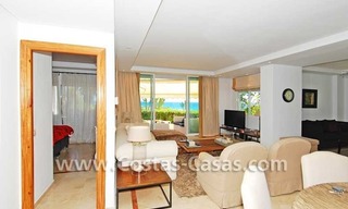 Luxury first line beach ground floor apartment for sale, frontline beach, New Golden Mile, Marbella - Estepona 5