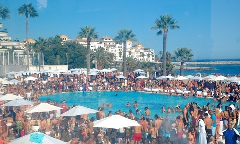 Day and nightlife in Puerto Banus Marbella 