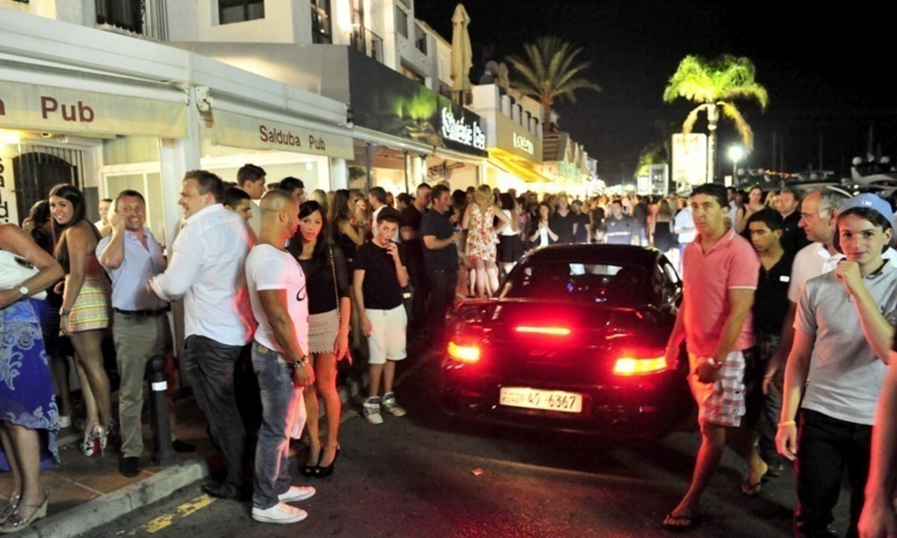 Day and nightlife in Puerto Banus Marbella 11