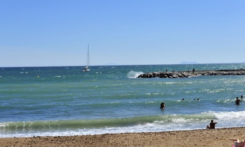 Puerto Banus by nightfall 