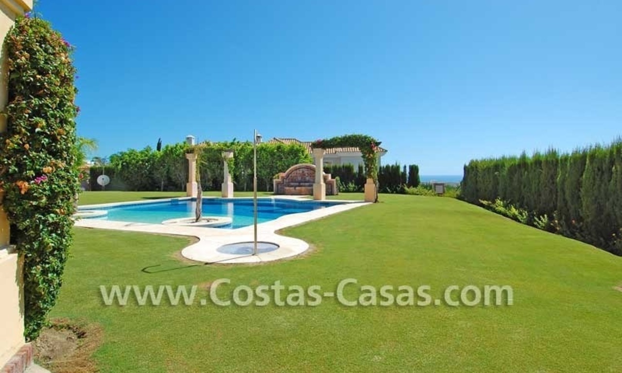 New modern andalusian style villa for sale, golf resort, New Golden Mile, Puerto Banus - Marbella, Benahavis - Estepona 4