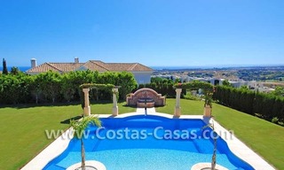 New modern andalusian style villa for sale, golf resort, New Golden Mile, Puerto Banus - Marbella, Benahavis - Estepona 6
