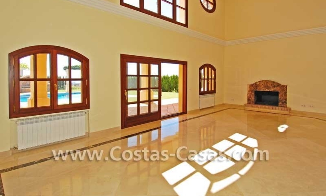 New modern andalusian style villa for sale, golf resort, New Golden Mile, Puerto Banus - Marbella, Benahavis - Estepona 9