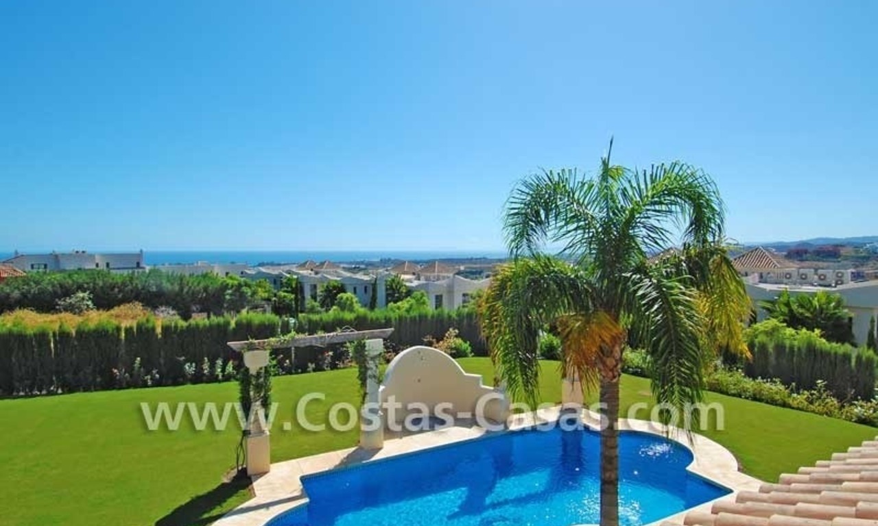 New modern andalusian style villa to buy, golf resort, New Golden Mile, Puerto Banus - Marbella, Estepona 25