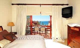 Luxury duplex penthouse for sale, frontline beach complex, New Golden Mile, Marbella - Estepona 6