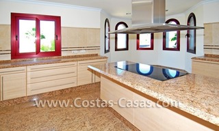 Classic andalusian style villa to buy, golf resort, New Golden Mile, Puerto Banus - Marbella, Benahavis - Estepona 13