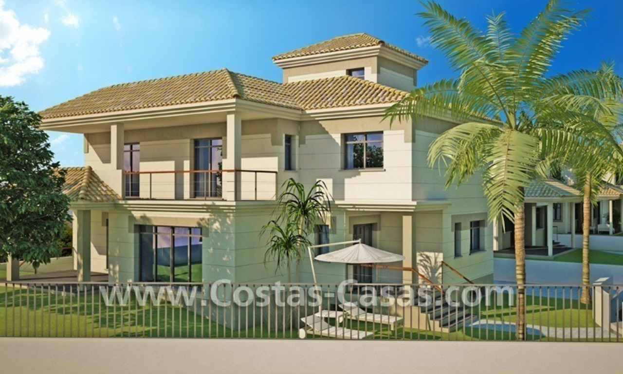 Beachfront new luxury villas for sale, first line beach Marbella - Costa del Sol 8