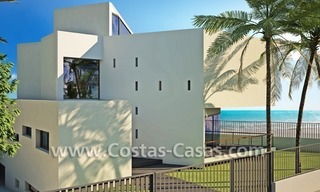 Beachfront new luxury villas for sale, first line beach Marbella - Costa del Sol 1