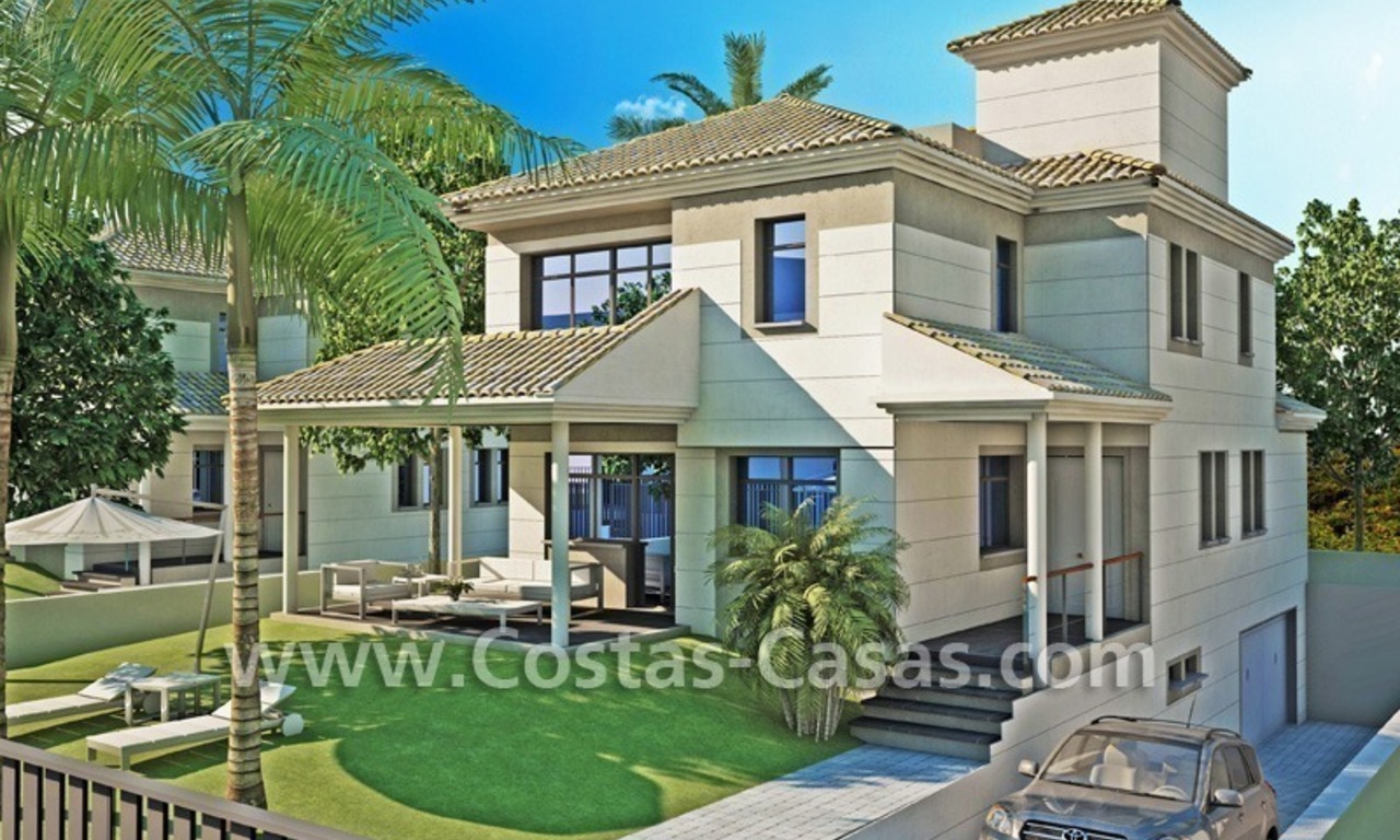 Beachfront new luxury villas for sale, first line beach Marbella - Costa del Sol 6