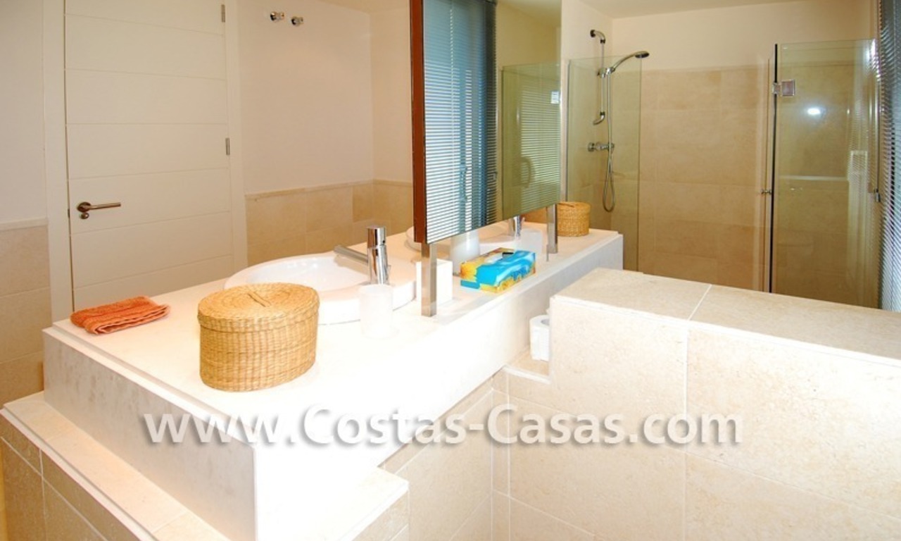 Luxury frontline golf modern penthouse for sale in a 5*golf resort, Benahavis - Estepona - Marbella 24