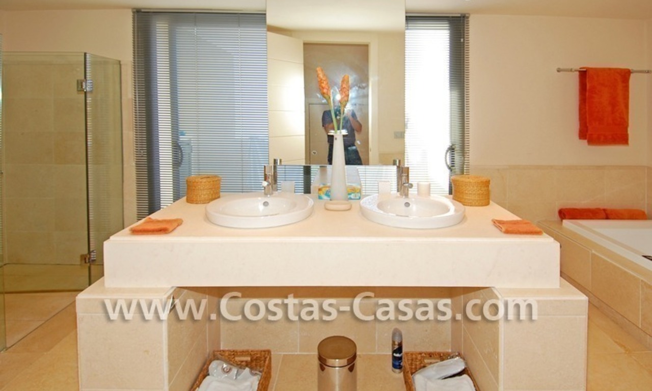 Luxury frontline golf modern penthouse for sale in a 5*golf resort, Benahavis - Estepona - Marbella 26