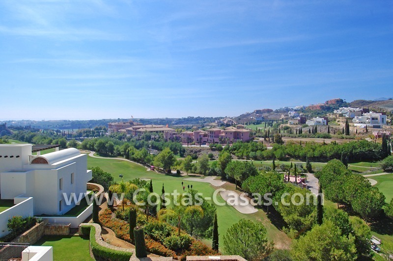 Luxury frontline golf modern penthouse for sale in a 5*golf resort, Benahavis - Estepona - Marbella