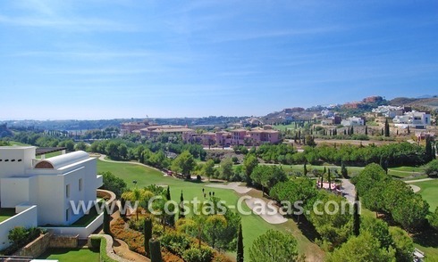Luxury frontline golf modern penthouse for sale in a 5*golf resort, Benahavis - Estepona - Marbella 