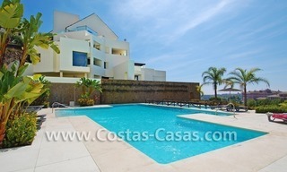 Luxury frontline golf modern penthouse for sale in a 5*golf resort, Benahavis - Estepona - Marbella 7