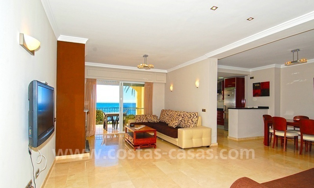 Beachfront penthouse apartment for sale on the New Golden Mile between Marbella and Estepona centre 7