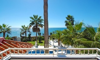 First line beach villa with 2 guest houses for sale in East Marbella 21