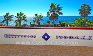 First line beach villa with 2 guest houses for sale in East Marbella 23