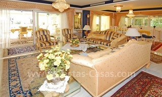 First line beach villa with 2 guest houses for sale in East Marbella 10