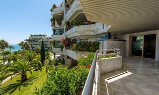 Front line beach apartment for sale on the Golden Mile in Marbella 2
