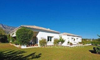 Modern Andalusian villa to buy on the Golden Mile in Marbella 0