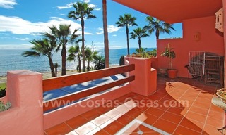 Luxury beachfront apartment for sale, frontline beach complex, New Golden Mile, Marbella - Estepona 1