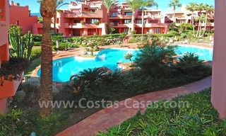 Luxury beachfront apartment for sale, frontline beach complex, New Golden Mile, Marbella - Estepona 8